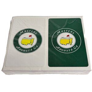 Masters Playing Cards Augusta National Golf Tournament New Sealed Poker